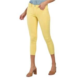 Lucky Brand Women's Mid Rise Ava Skinny Cropped Jeans